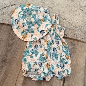 Lucy Baby Hat with Playful Print